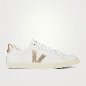 VEJA Esplar Leather Sneakers Extra White, Platine